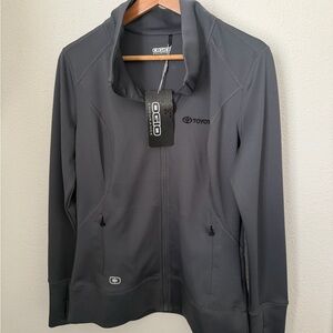 OGIO Gray Full-Zip Jacket